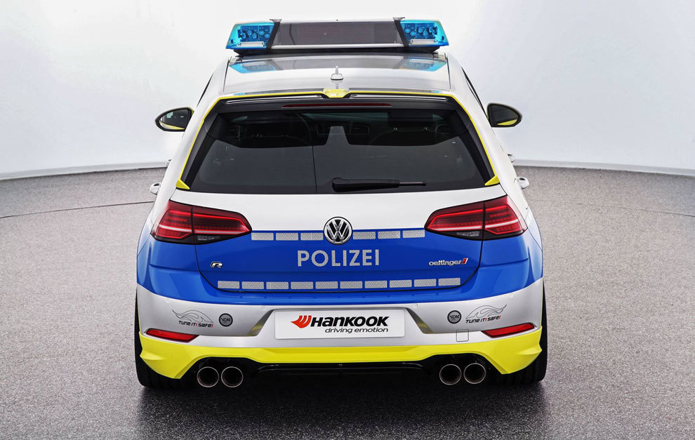 La Policía Alemana Recluta A Un Vw Golf R Tuneado Excelencias Del Motor 1351